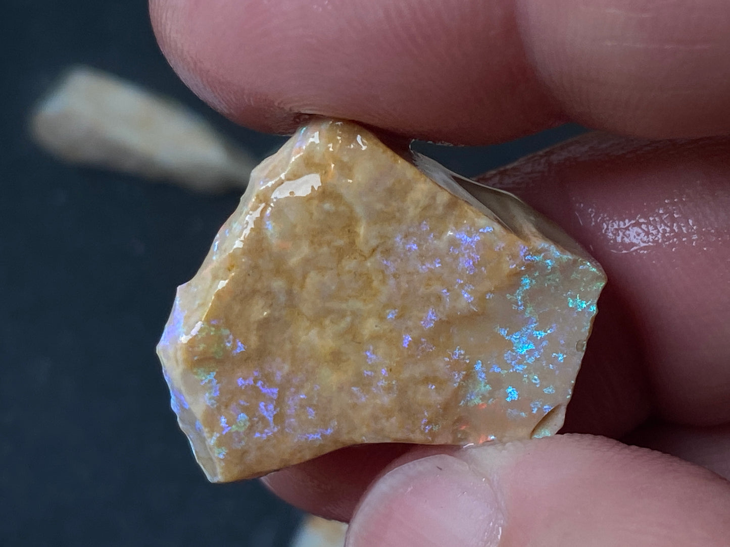 2.4oz Andamooka Matrix Opal Parcel , In The Rough, Great Colours