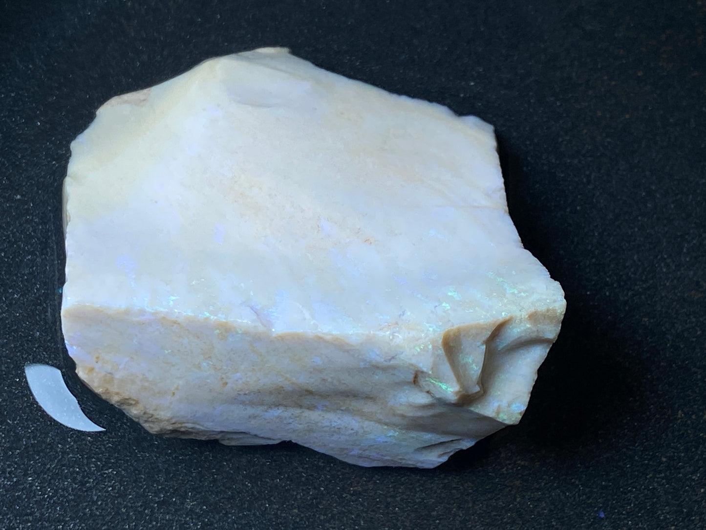 1.3oz Andamooka Matrix Opal Stone, In The Rough, Showing Colour,