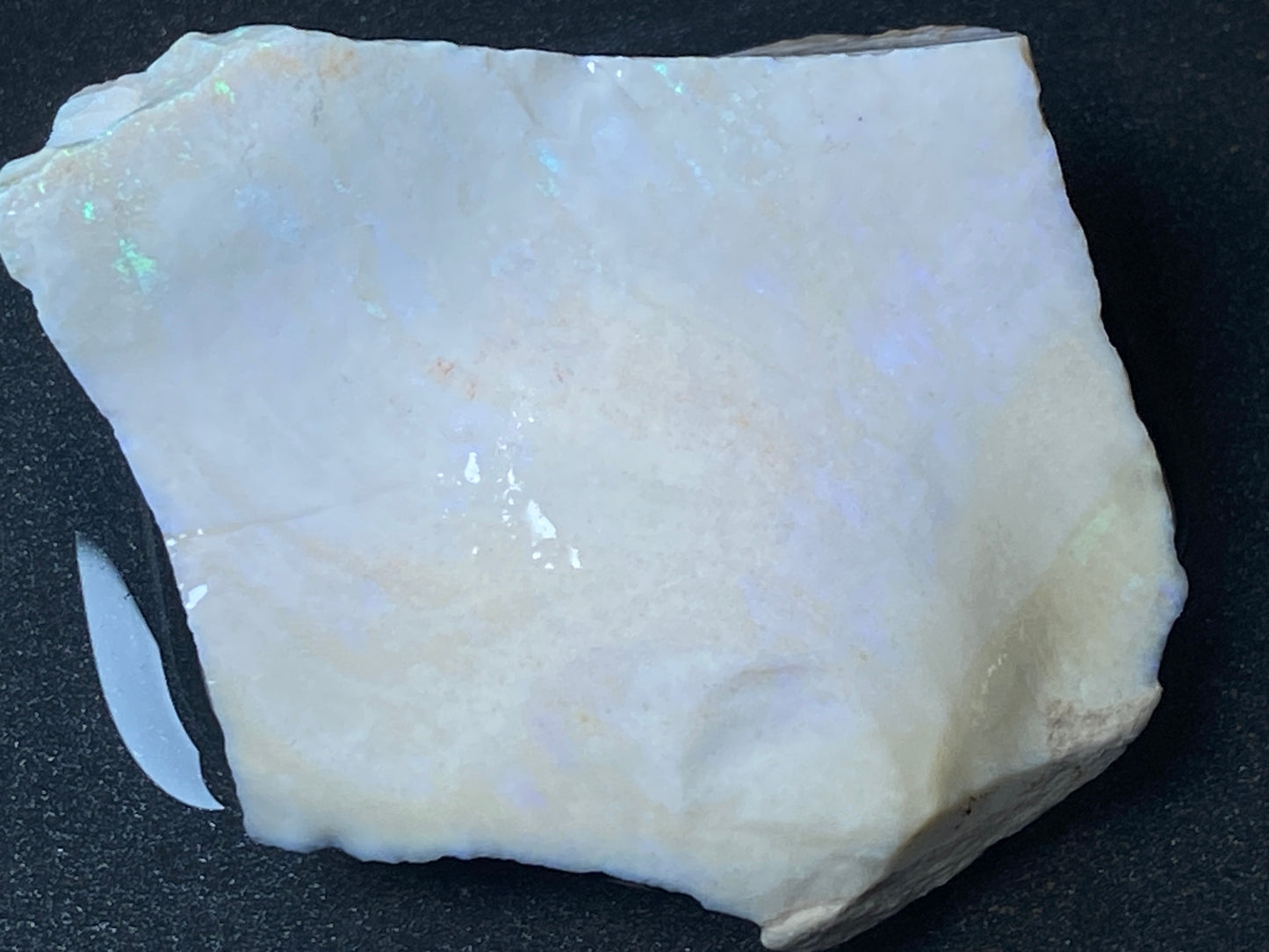 1.3oz Andamooka Matrix Opal Stone, In The Rough, Showing Colour,