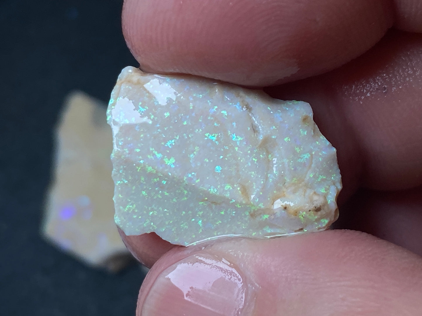 0.6 Andamooka Matrix Opal Parcel, In The Rough, Great Colours Awesome Value.