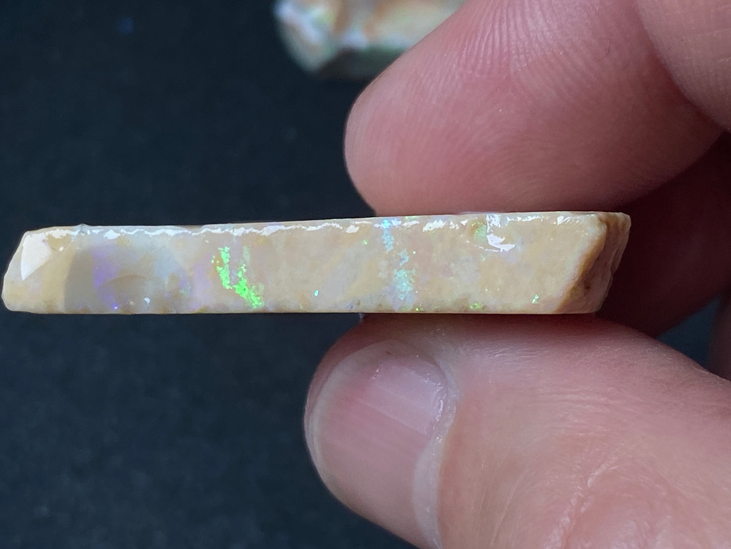 0.6 Andamooka Matrix Opal Parcel, In The Rough, Great Colours Awesome Value.