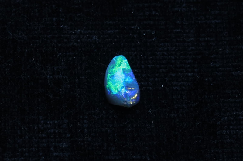 4.25 Cts Australian Polished Black Opals, 2 Stone Parcel, From Lightning Ridge - Australian Opal Store