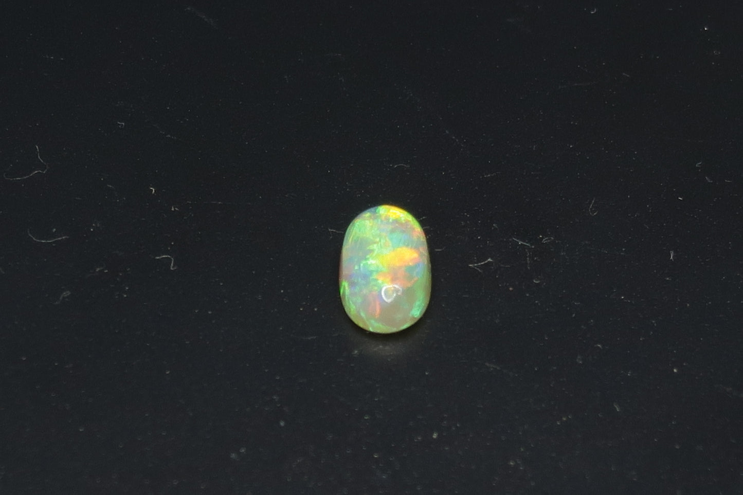 0.75 Cts Mintubi Gem Crystal Polished Australian Opal, Full Array Of Color, Faced Both Sides - Australian Opal Store