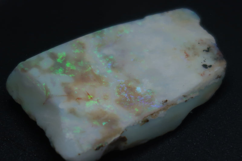 265Cts Natural Australian Opal, 1 Big Stone, In The Rough, Bright Greens. - Australian Opal Store