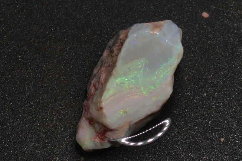 0.75oz Natural Australian Opal Stone, In The Rough, 17mile, Greens And Blues